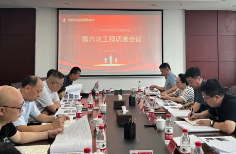 williamhill中国官方网站召开2023年第六次政府投资类项目工程调度会